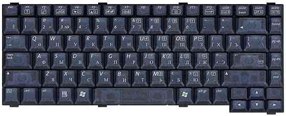 Клавиатура для ноутбука Toshiba Satellite (M18, M19, M21) Black, RU Вінниця