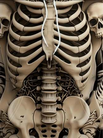 Свитшот, толстовка с капюшоном унисекс СКЕЛЕТ, р-р S, длин. рукав, 3D принт Хеллоуин Киев