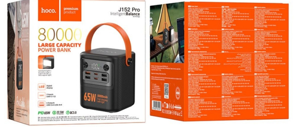 PowerBank Hoco J152 Pro  80000 mAh 65W Харьков - изображение 4