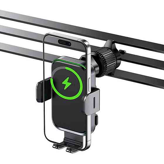 Тримач для мобiльного з БЗП ACEFAST D17 car wireless charging holder Black Київ