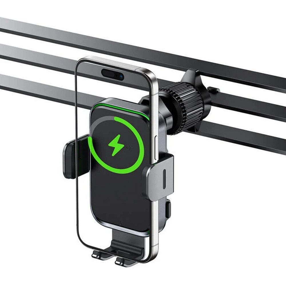 Тримач для мобiльного з БЗП ACEFAST D17 car wireless charging holder Black Київ - фото 4