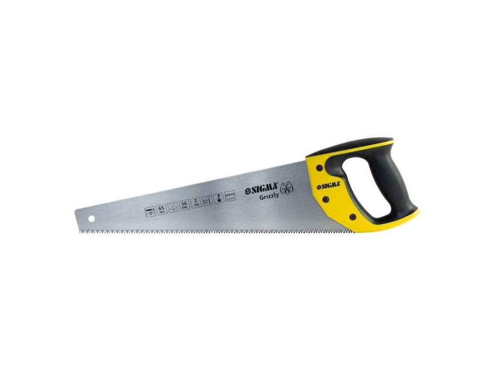 Ножівка по дереву, 7TPI Grizzly 400мм ТМ SIGMA Киев - изображение 1