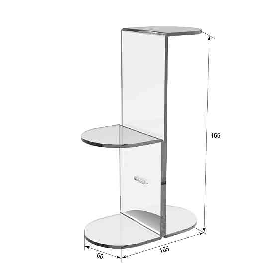 Товарная горка EKOSTAR на 4 полки 60х105х165 Киев