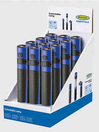 Ліхтар телескопічний RING RIL80 з поротонним механізмом Харків