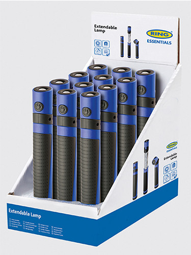 Ліхтар телескопічний RING RIL80 з поротонним механізмом Харків - фото 3