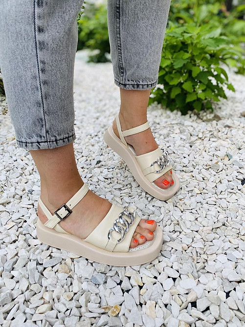 Asti Босоніжки жіночі ASTI P06 бежеві (літо, шкіра натуральна) (4432) Коломыя - изображение 1