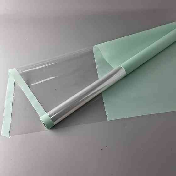 Пленка для цветов Рулон 8 м Тонировка с каймой  (75) (h700) № 805 Фисташковый (1 шт) Харьков