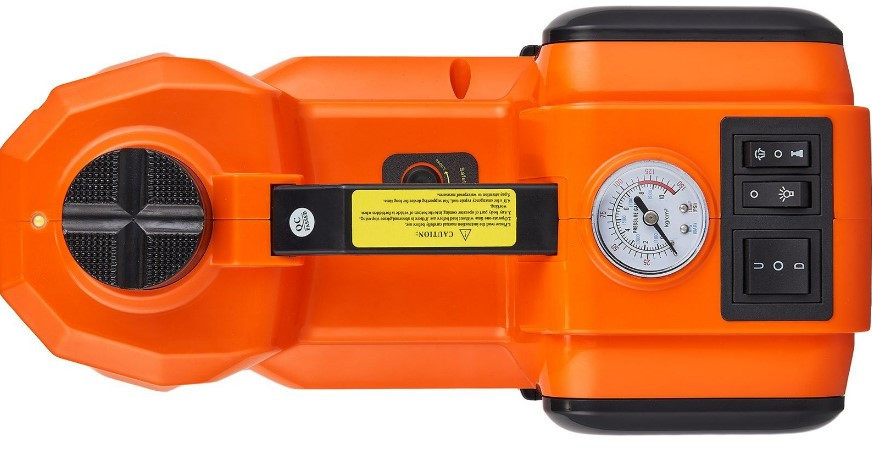 Электрический автодомкрат 3-в-1 BX-478 (5т, 12В), ударный гайковерт, компрессор, фонарик, кейс Одесса - изображение 7