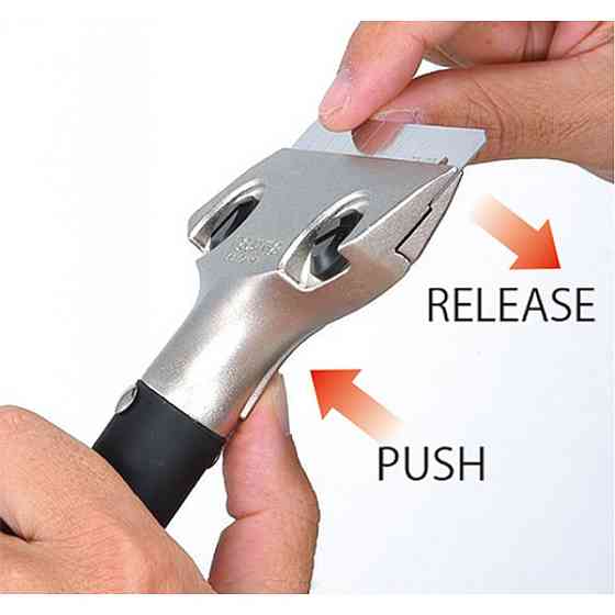 Ударний шкребок Tajima для видалення шпаклівки/фарби/шпалер 500мм PSCL500A/W1 Одеса