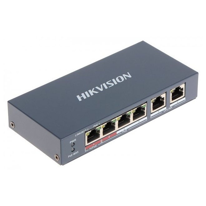 Комутатор Hikvision DS-3E0106HP-E ( Ні ) Харків - фото 2