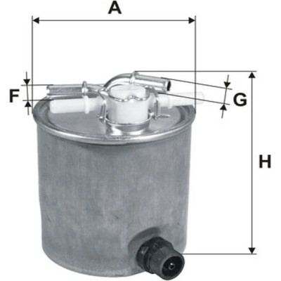 Фильтр топливный Wixfiltron WF8479 Винница - изображение 1