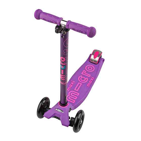 Самокат MICRO серії Maxi Deluxe - Фіолетовий Дніпро