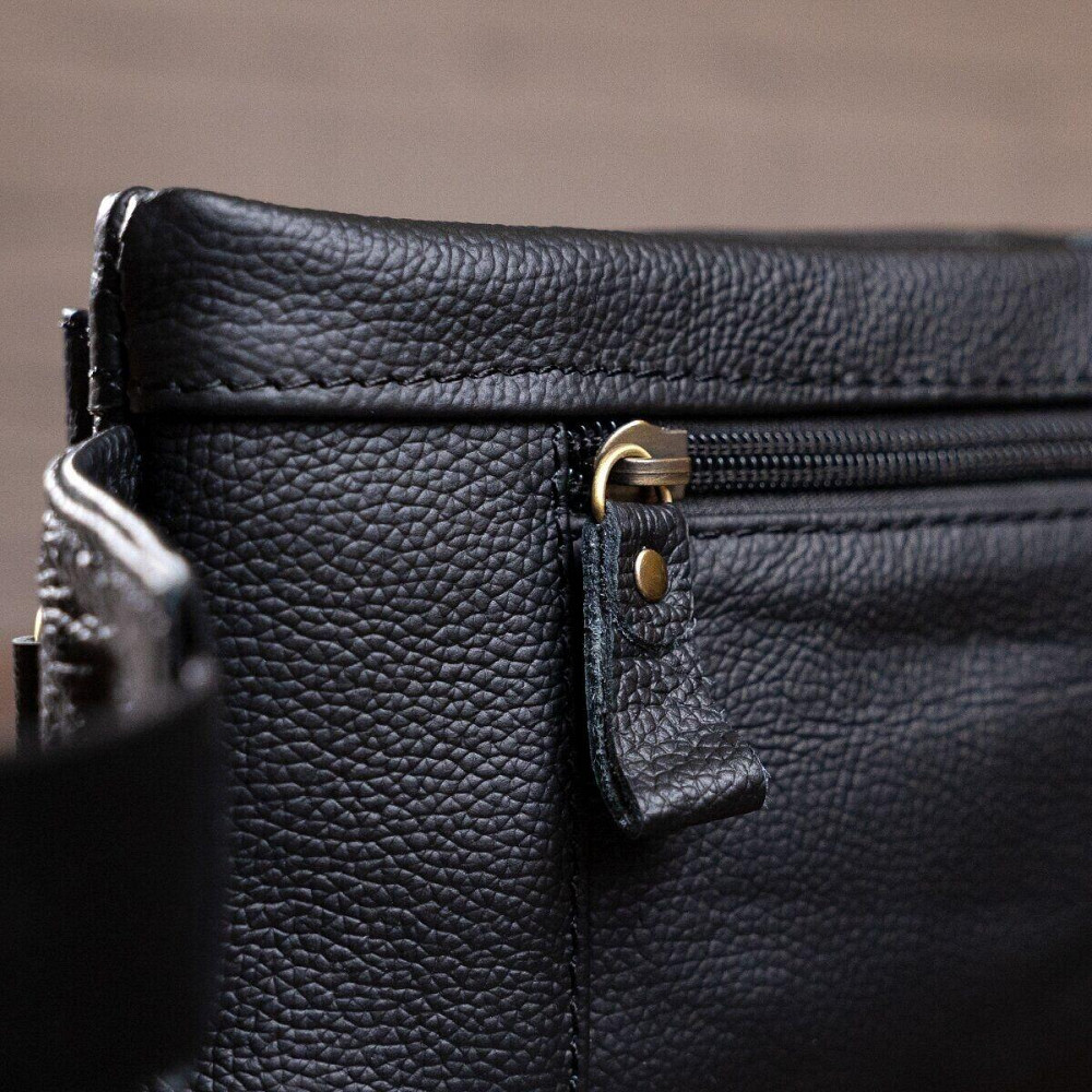 Сумка на пояс Vintage 14734 Черная Киев - изображение 7