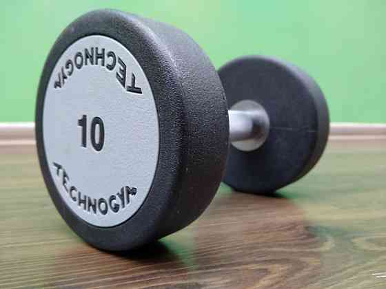 Гантель 10 кг цільна поліуретанова TECHNOGYM Київ