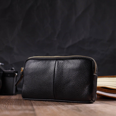 Сумка Vintage Из натуральной кожи Черная (22088) Винница - изображение 2