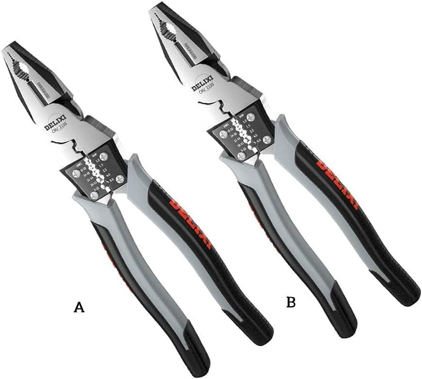 Багатофункціональні універсальні діагональні плоскогубці, пасатижи 1.5-6мм2 7" 185мм Київ - фото 8