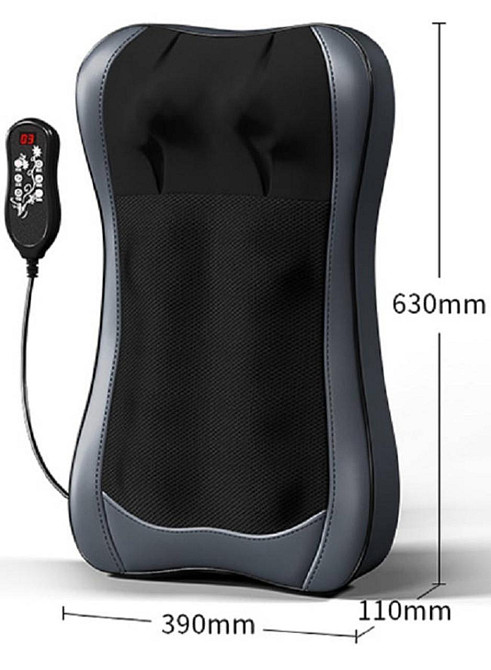 Массажная подушка для тела AUX-AQA-24D-34 24W (роликовый массаж с подогревом) Винница - изображение 2