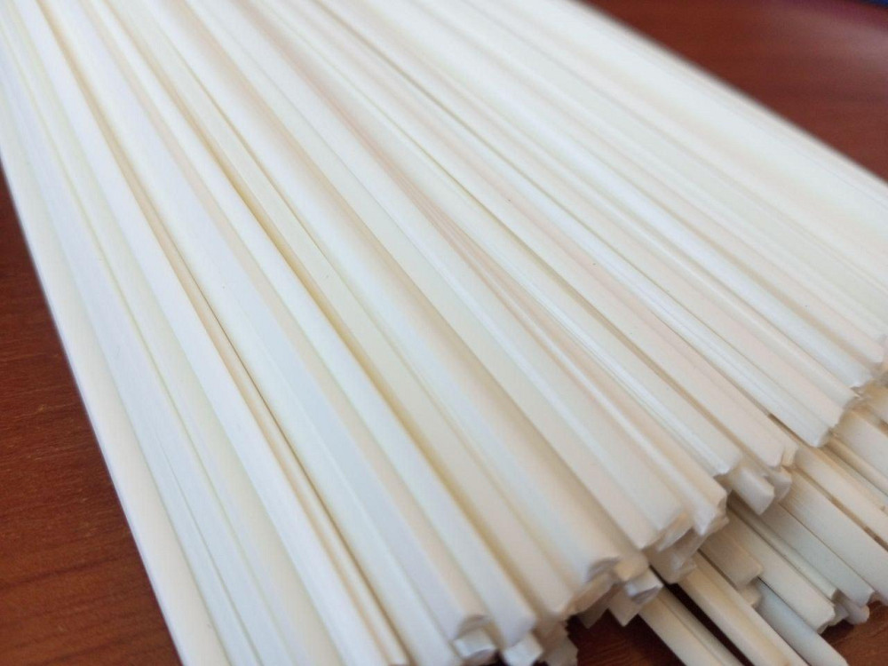 Припой для пайки пластику - ABS - білий (акрилонітрил + бутадієн + стирол) пластика трикутної форми  Полтава - изображение 1