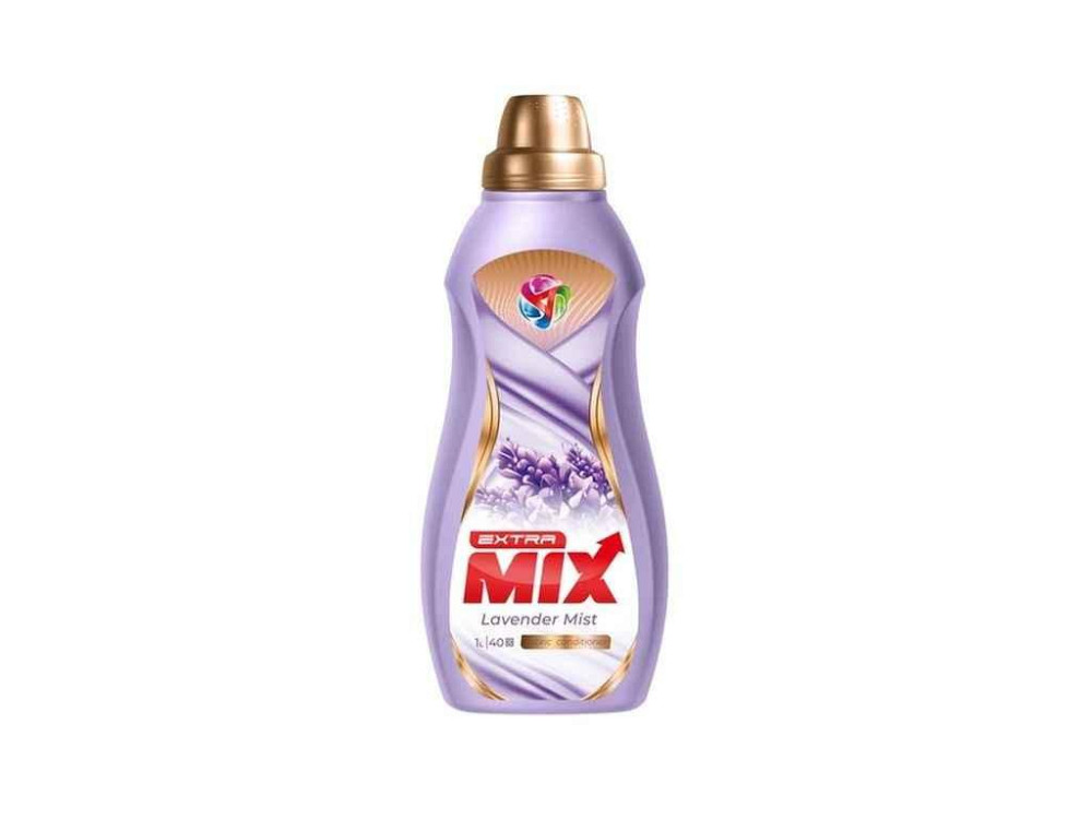 Кондиціонер 1л помякшувач д/білизни Lavender Mist ТМ EXTRA MIX Київ - фото 1