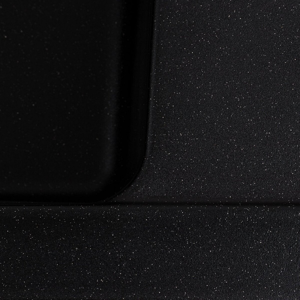 VALESO Гранітна мийка для кухні VALESO ZIRKONE 6250 матова Чорний металік Київ - фото 4