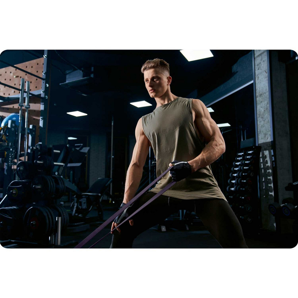 Резинка для тренувань з навантаженням NS-960 Neo-Sport фіолетова Київ - фото 6