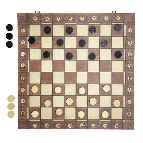 Набір настільних ігор "Шахи, нарди, шашки 3 в 1" Set1 NE-LG-11 ігрове поле 40х40 см Вінниця