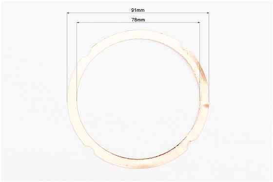 Прокладка головки циліндра 178F 78mm, (мідь) Киев