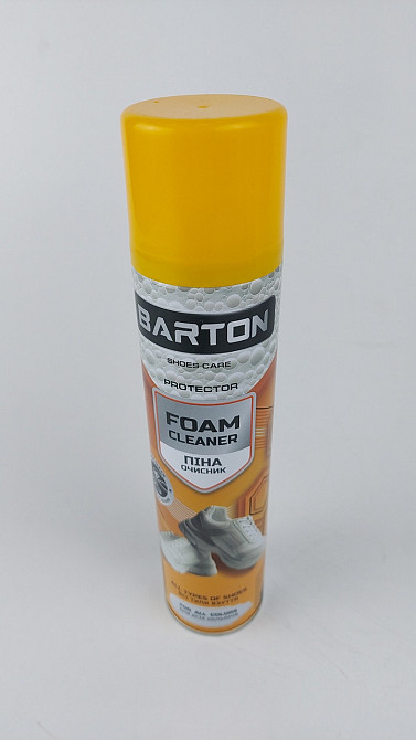Пінний очисник для взуття, ТМ Barton, 300 мл (аерозоль) (1 шт.) Харків - фото 1