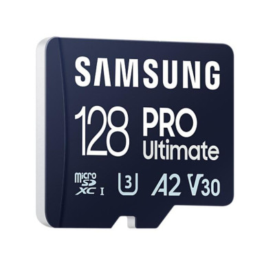 Карта памяти Samsung 128GB microSDXC class 10 UHS-I U3 V30 A2 Pro Ultimate (MB-MY128SB/WW) Винница - изображение 3