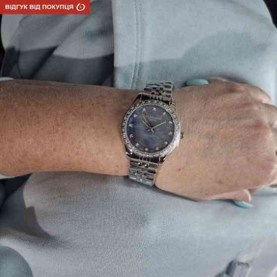 Годинник жіночий наручний Lee Cooper Santorini BlueMarine (Сріблястий) Вінниця
