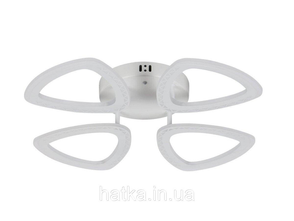 Світлодіодна люстра VALESO G 2704/4 Білий 72W Київ - фото 2