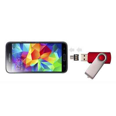 Переходник OTG Micro to USB AF Lapara (LA-OTG-microUSB-adaptor) Винница