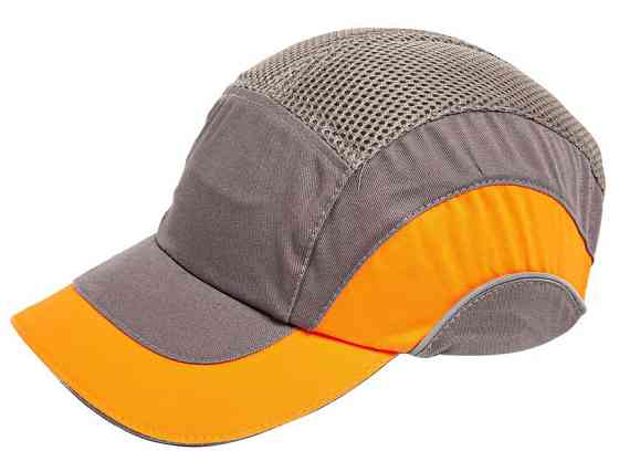 Sizam каскетка захисна з вентиляцією, сіро-помаранчева, B-Cap 35032 Рівне
