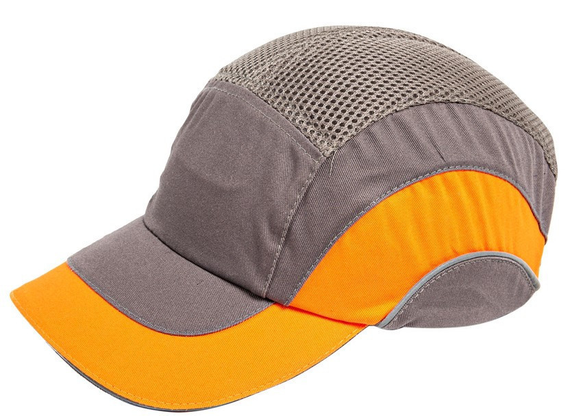 Sizam каскетка захисна з вентиляцією, сіро-помаранчева, B-Cap 35032 Рівне - фото 4