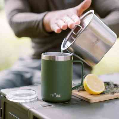 Термокружка Tribe Classic Mug 500 мл black (T-FA-0033-black) Винница