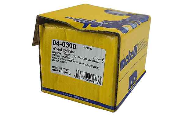 Циліндр заднього гальма Lanos 1,6 Nubira 1.6; 1,8 старий зразок (d-17.46 мм) 1 колісний болт Мукачево