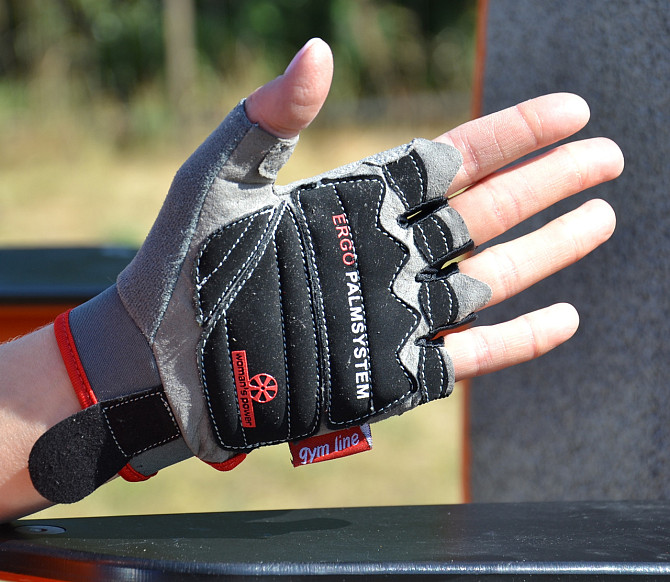 Рукавички для фітнесу Power System PS-2570 Woman’s Power жіночі Black/Red M Кам'янське - фото 6