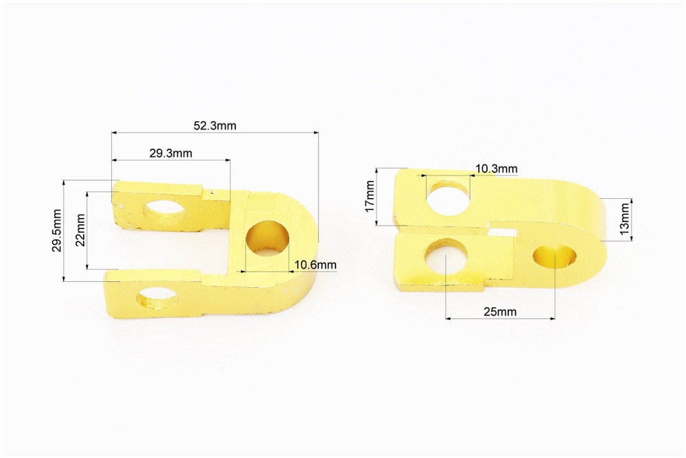 Подовжувач заднього амортизатора 25мм к-кт 2шт, жовтий Київ - фото 2