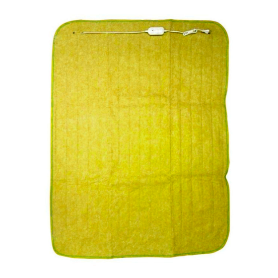 Электрическая простынь Yasam 120×160см с подогревом Желтый Винница