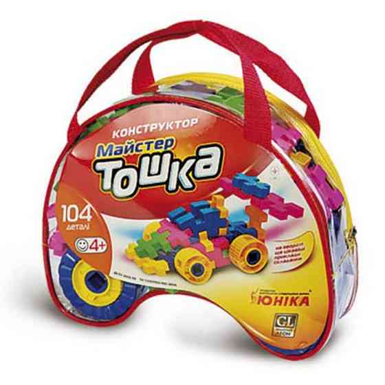 Дитячий конструктор "Майстер Тошка" 80013, 104 деталі Вінниця