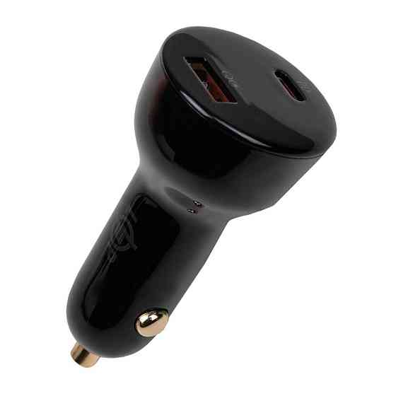 Зарядка в прикурювач LP 100W Type-C+USB (QC4/PD3.0/PPS) WCH01 Київ