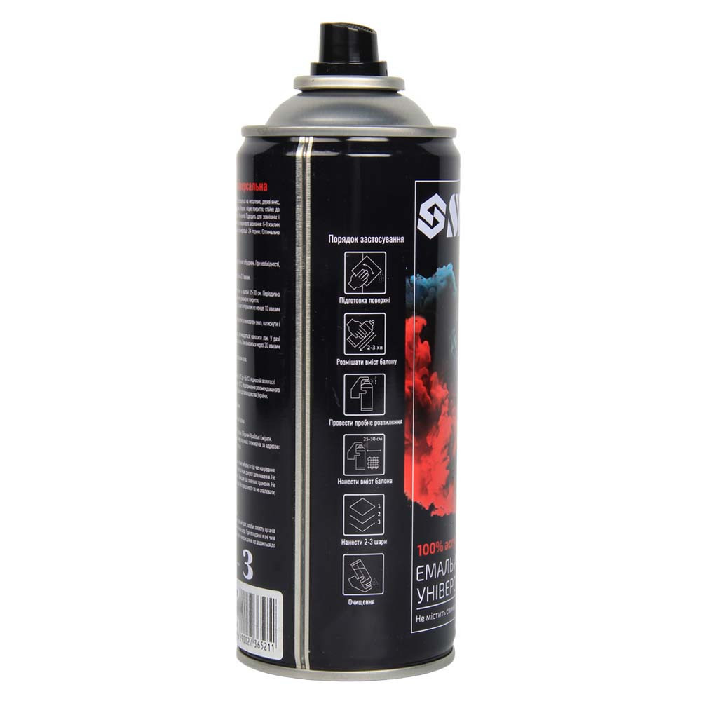 Эмаль аэрозольная акриловая хром 400мл бронзовый SIGMA (2736521) Киев - изображение 2