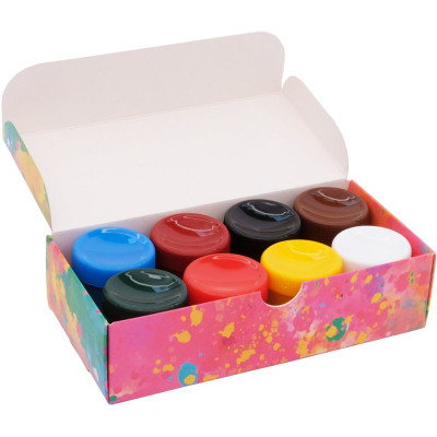 Гуашевые краски Школярик Genius 8 цветов по 20 мл (83112903-UA) Винница - изображение 2