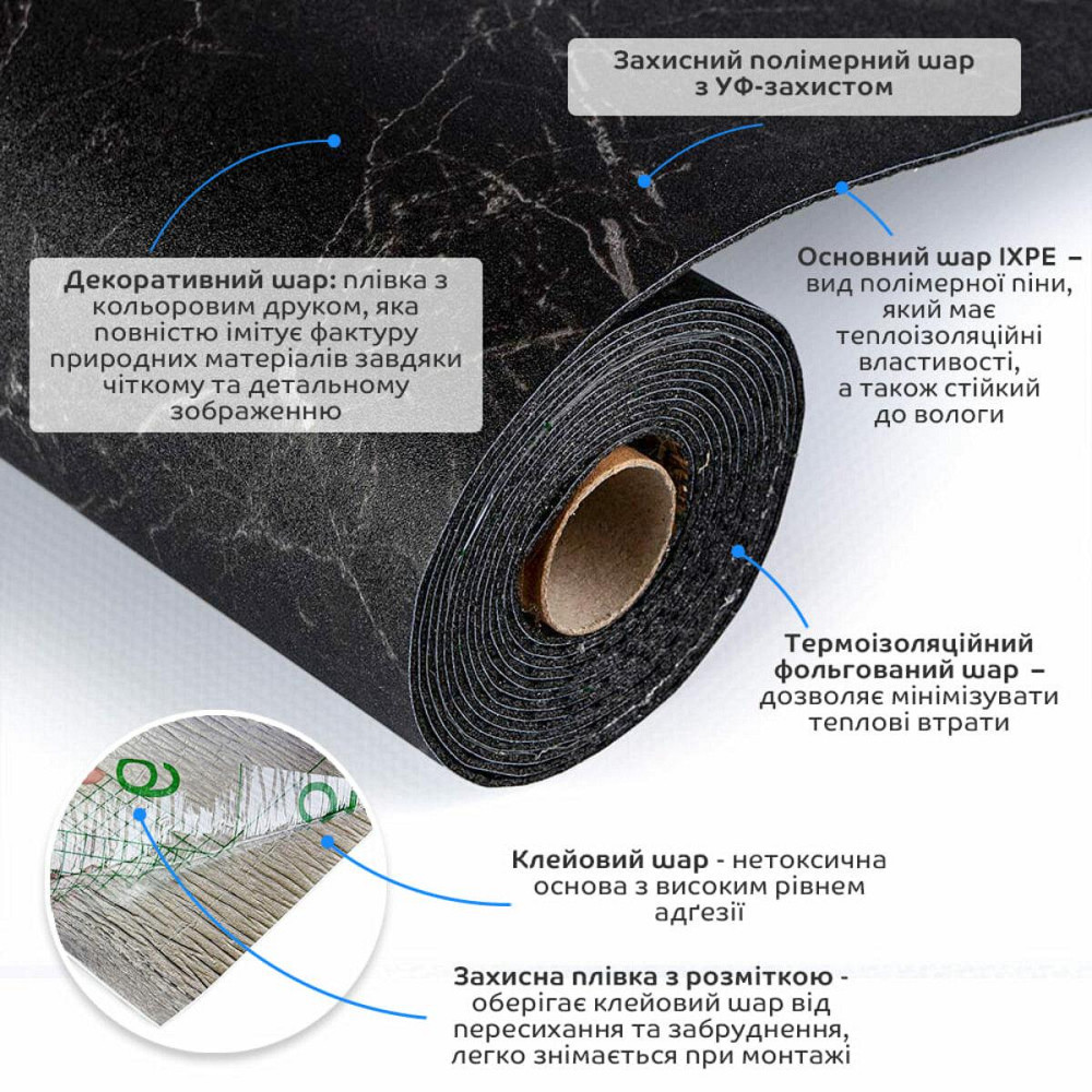 Напольное виниловое самоклеющееся покрытие в рулоне 3000х600х1,5мм SW-00001821 Киев - изображение 2