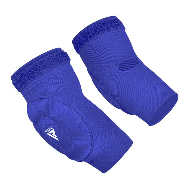 Налокітники спортивні RDX Hosiery Elbow Foam Blue/White S Каменское - изображение 2