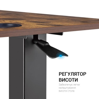 Письмовий стіл OfficePro з регулюванням ODM366B (ODM366B) Вінниця - фото 4