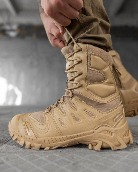 Тактичні черевики берці prometey кайот Одеса - фото 1