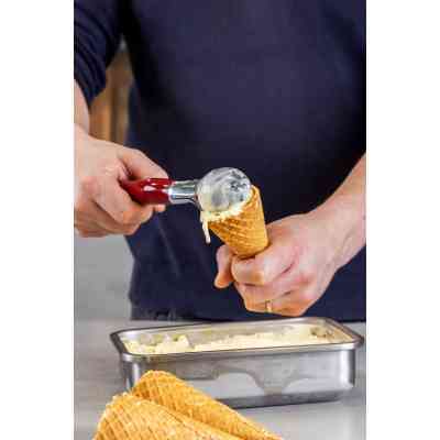 Ложка для морозива KitchenAid Coreline, 21,6 см, червона (KAG117OHERE) Вінниця