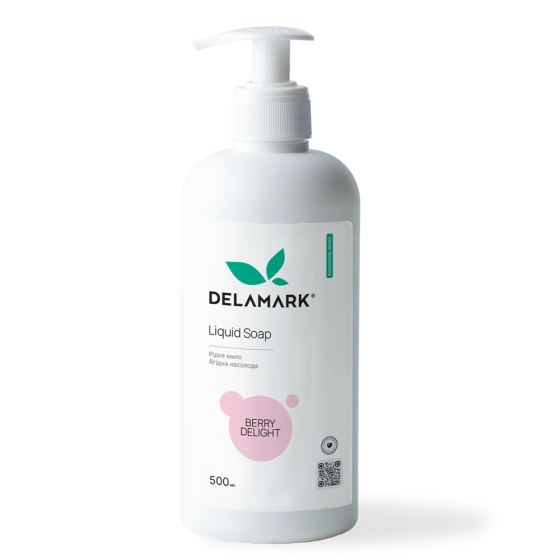 Мыло жидкое косметическое Ягодное наслаждение De La Mark 500 мл Киев