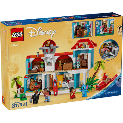 Конструктор LEGO Disney Classic Пляжний будинок Ліло і Стіч (43268) Вінниця - фото 8